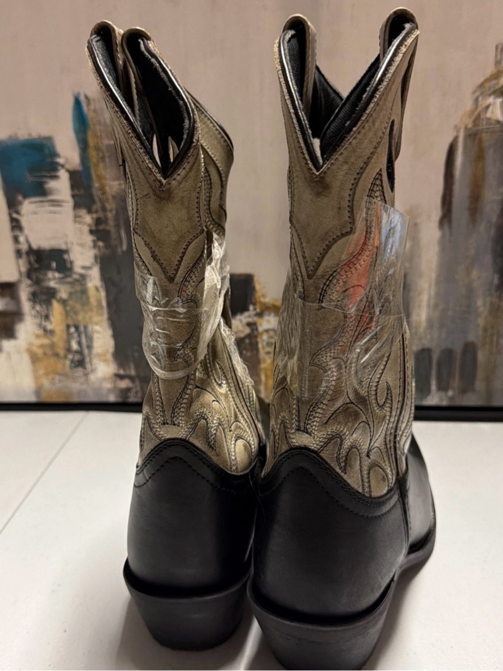 Laredo Birchwood Western Boots Mens
Black Leather Cowboy Boots - Picture 4 of 6